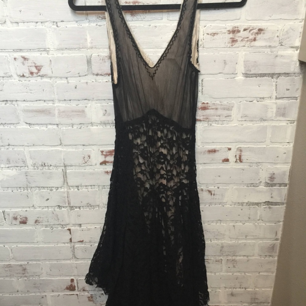 Gorgeous Free People Beaded Lace Dress - Picture 5 of 8